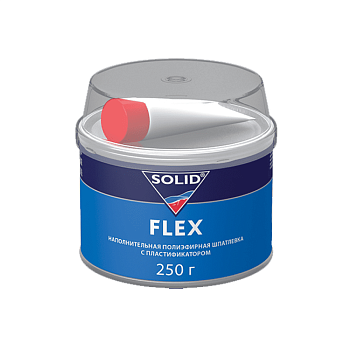 Шпатлевка SOLID FLEX - (250 гр) наполнительная с пластификатором